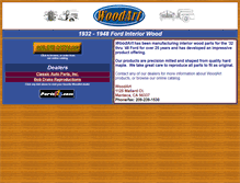 Tablet Screenshot of fordwoodart.com